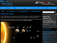 Tablet Screenshot of planete-astronomie.com